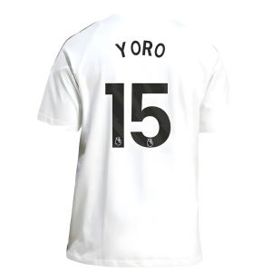 2025-2026 Man Utd Training Tee (White) (Yoro 15)