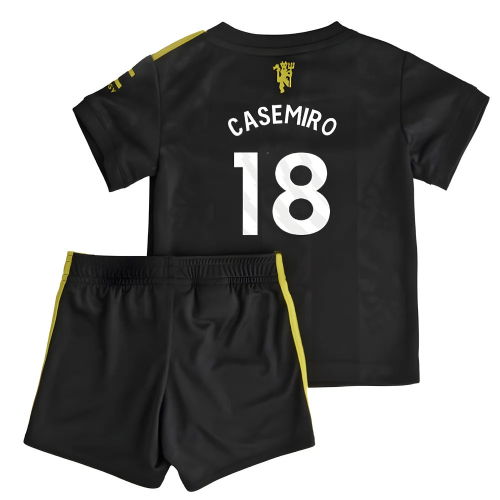 2025-2026 Manchester United Third Baby Kit (Casemiro 18)