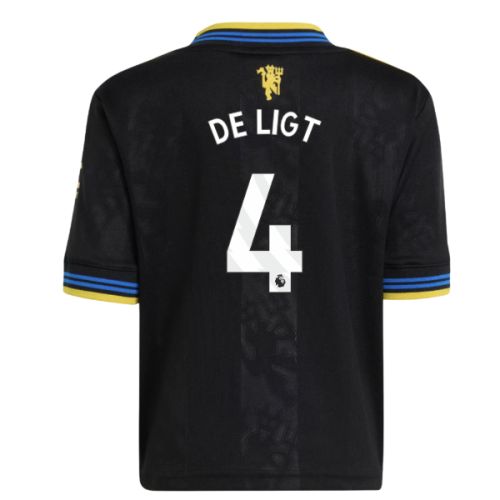 2025-2026 Manchester United Third Mini Kit (De Ligt 4)