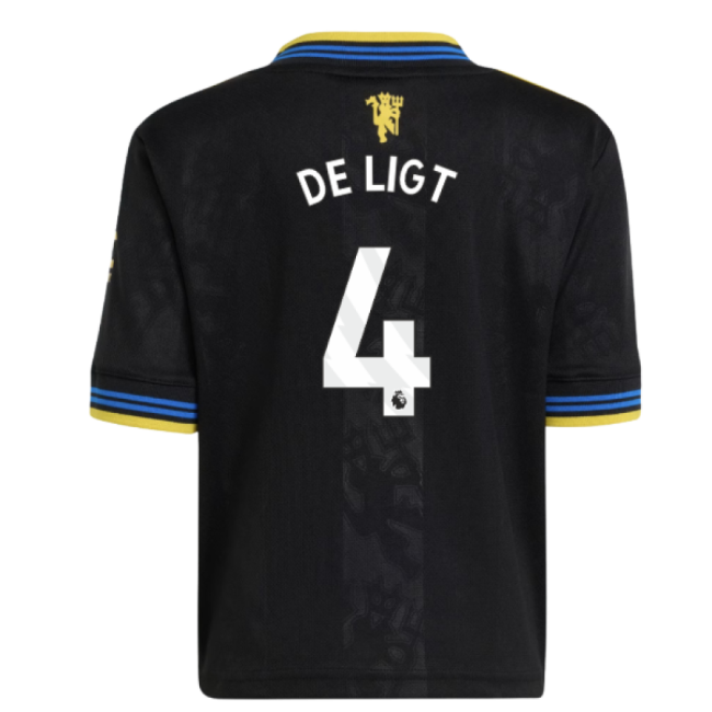 2025-2026 Manchester United Third Mini Kit (De Ligt 4)