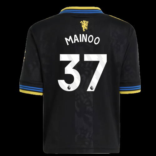 2025-2026 Manchester United Third Mini Kit (Mainoo 37)