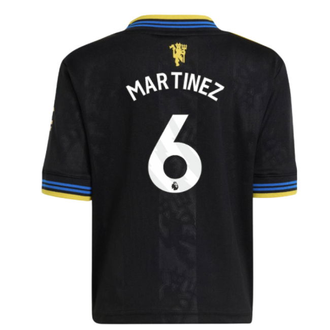 2025-2026 Manchester United Third Mini Kit (Martinez 6)