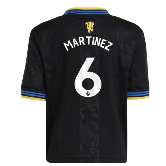 2025-2026 Manchester United Third Mini Kit (Martinez 6)