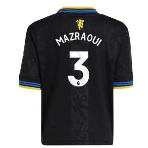2025-2026 Manchester United Third Mini Kit (Mazraoui 3)