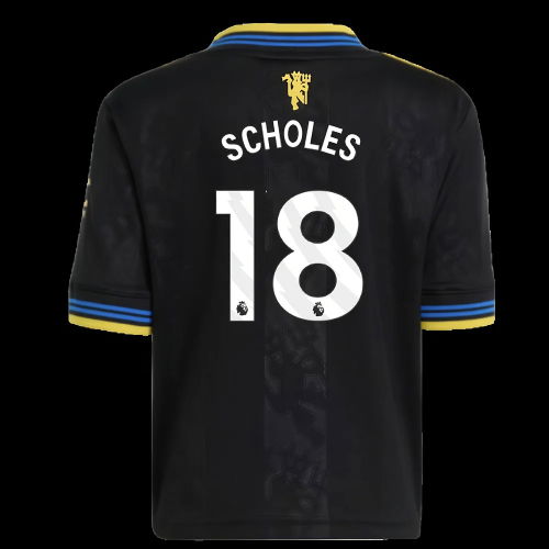2025-2026 Manchester United Third Mini Kit (Scholes 18)