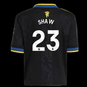 2025-2026 Manchester United Third Mini Kit (Shaw 23)