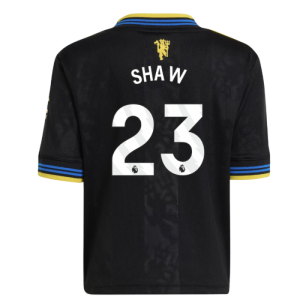 2025-2026 Manchester United Third Mini Kit (Shaw 23)