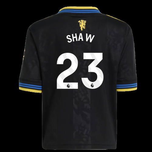 2025-2026 Manchester United Third Mini Kit (Shaw 23)