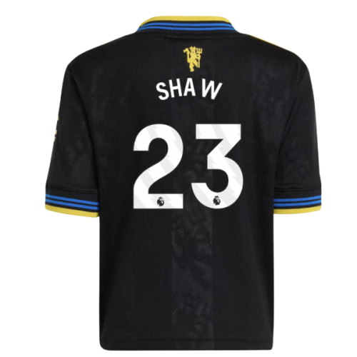 2025-2026 Manchester United Third Mini Kit (Shaw 23)