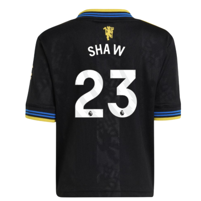2025-2026 Manchester United Third Mini Kit (Shaw 23)