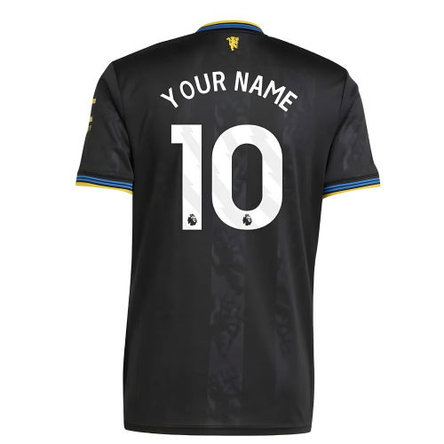2025-2026 Manchester United Third Shirt (Your Name)