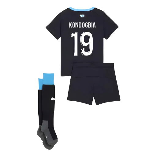 2025-2026 Marseille Away Mini Kit (Kondogbia 19)