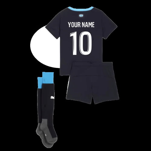 2025-2026 Marseille Away Mini Kit (Your Name)