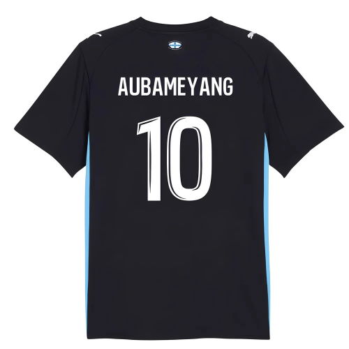 2025-2026 Marseille Away Shirt (Aubameyang 10)  2025-2026 Marseille Away Shirt (Aubameyang 10)