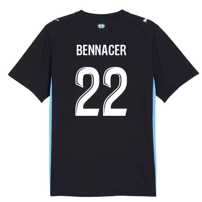 2025-2026 Marseille Away Shirt (Bennacer 22)