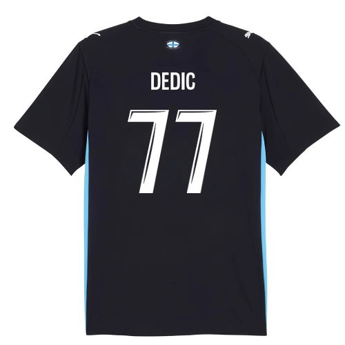 2025-2026 Marseille Away Shirt (Kids) (Dedic 77)