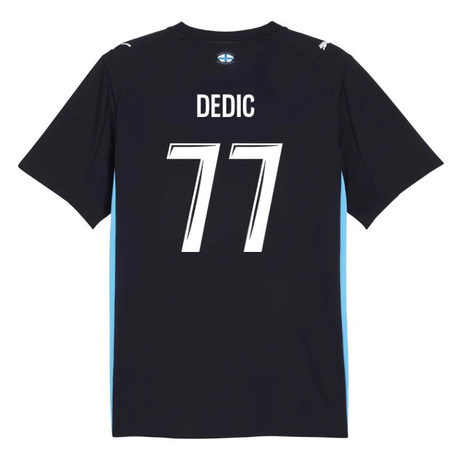 2025-2026 Marseille Away Shirt (Kids) (Dedic 77)