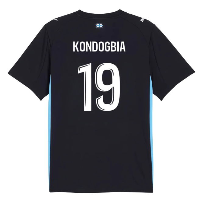 2025-2026 Marseille Away Shirt (Kids) (Kondogbia 19)