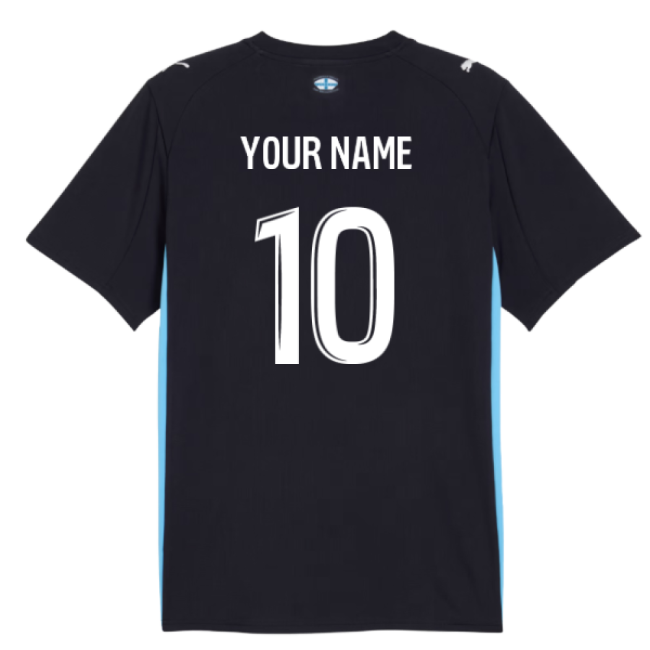 2025-2026 Marseille Away Shirt (Kids) (Your Name)