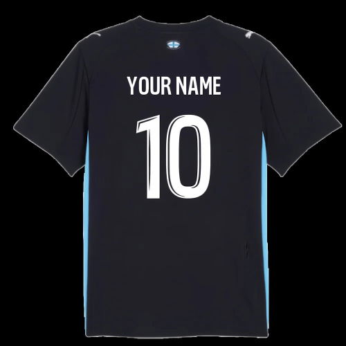 2025-2026 Marseille Away Shirt (Your Name)