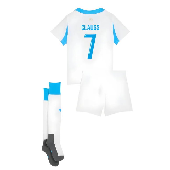 2025-2026 Marseille Home Mini Kit (Clauss 7)