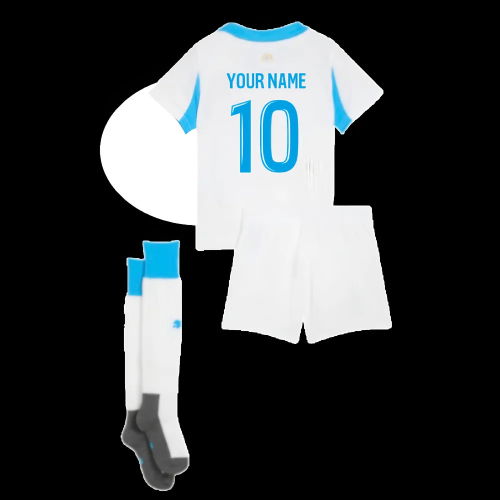2025-2026 Marseille Home Mini Kit (Your Name)