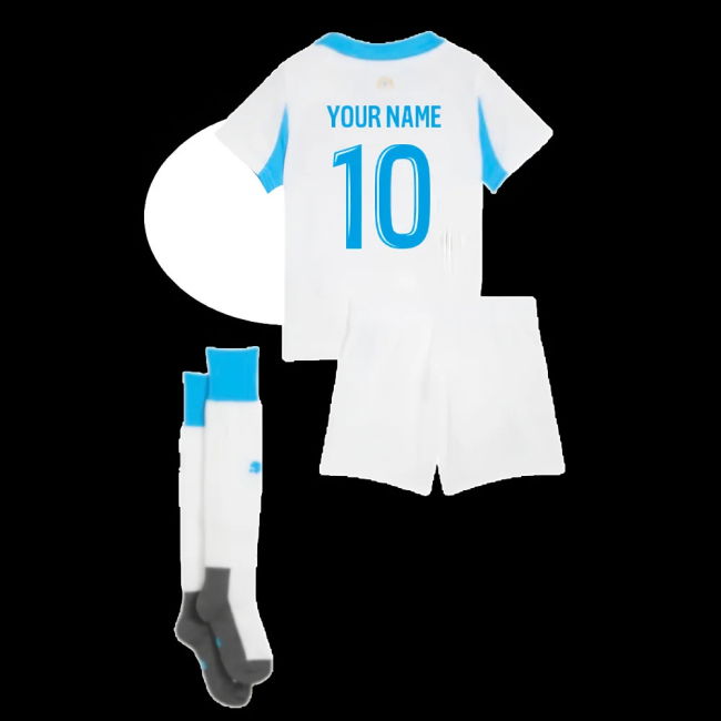 2025-2026 Marseille Home Mini Kit (Your Name)