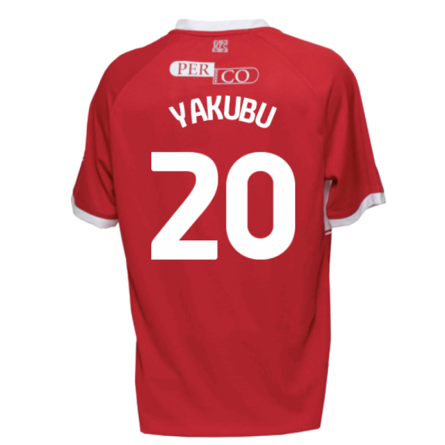 2025-2026 Middlesbrough Home Shirt (Yakubu 20)