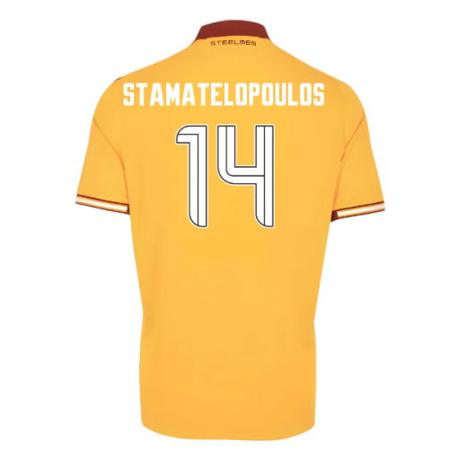 2025-2026 Motherwell Home Shirt (Stamatelopoulos 14)