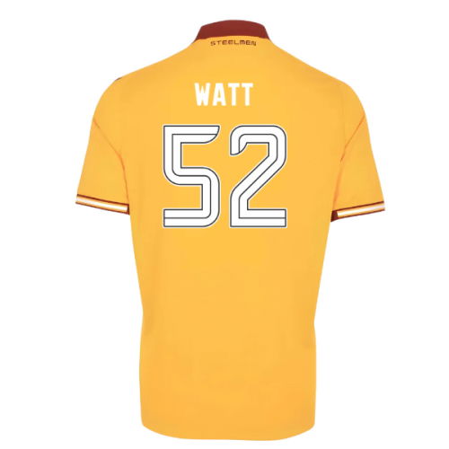 2025-2026 Motherwell Home Shirt (Watt 52)