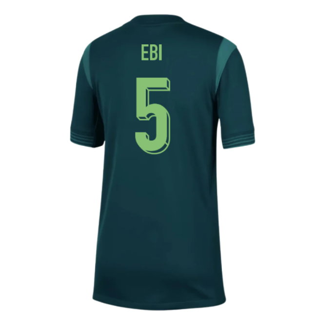 2025-2026 Nigeria Home Shirt (Womens Team) - Kids (Ebi 5)