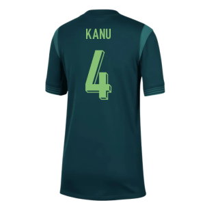 2025-2026 Nigeria Home Shirt (Womens Team) - Kids (Kanu 4)
