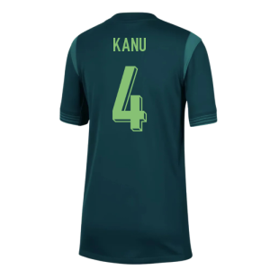2025-2026 Nigeria Home Shirt (Womens Team) - Kids (Kanu 4)