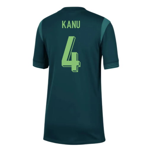 2025-2026 Nigeria Home Shirt (Womens Team) - Kids (Kanu 4)