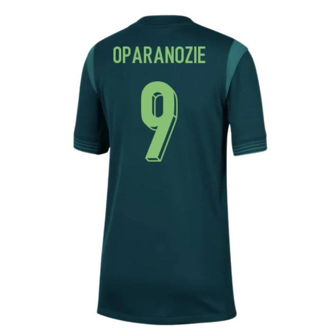 2025-2026 Nigeria Home Shirt (Womens Team) - Kids (Oparanozie 9)