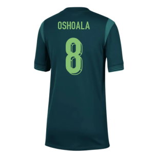 2025-2026 Nigeria Home Shirt (Womens Team) - Kids (Oshoala 8)