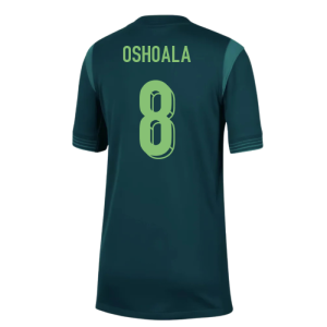 2025-2026 Nigeria Home Shirt (Womens Team) - Kids (Oshoala 8)
