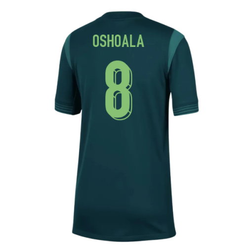 2025-2026 Nigeria Home Shirt (Womens Team) - Kids (Oshoala 8)