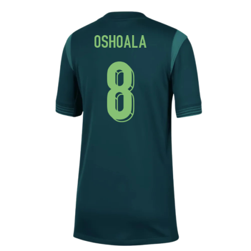 2025-2026 Nigeria Home Shirt (Womens Team) - Kids (Oshoala 8)