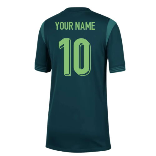 2025-2026 Nigeria Home Shirt (Womens Team) - Kids (Your Name)