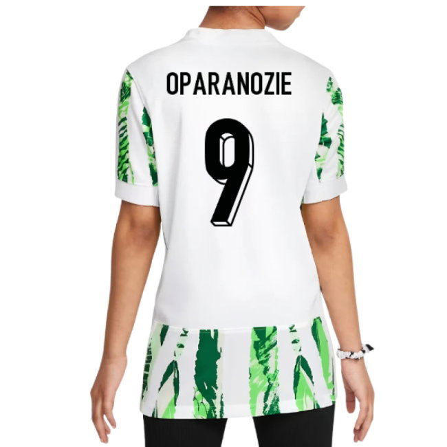 2025-2026 Nigeria Womens Team Away Shirt (Kids) (Oparanozie 9)