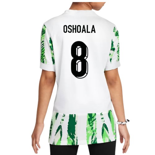 2025-2026 Nigeria Womens Team Away Shirt (Kids) (Oshoala 8)