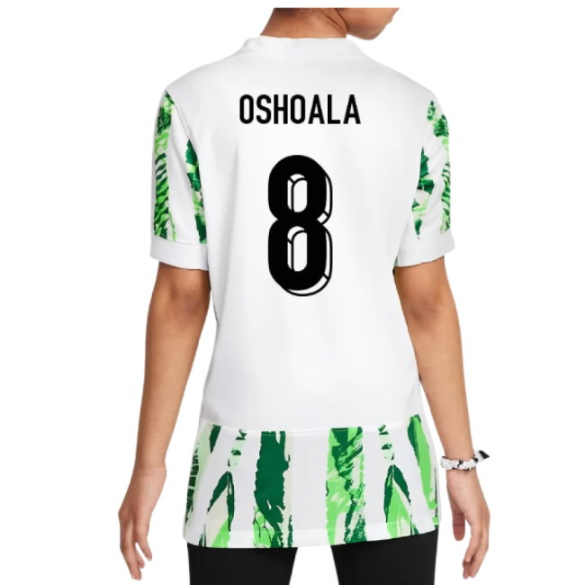 2025-2026 Nigeria Womens Team Away Shirt (Kids) (Oshoala 8)