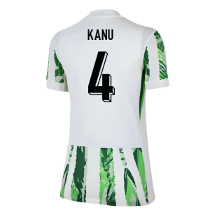 2025-2026 Nigeria Womens Team Away Shirt (Ladies) (Kanu 4)