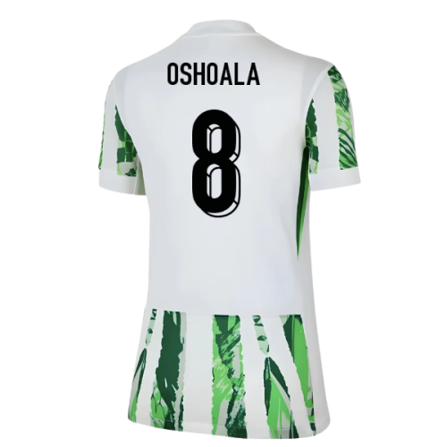 2025-2026 Nigeria Womens Team Away Shirt (Ladies) (Oshoala 8)