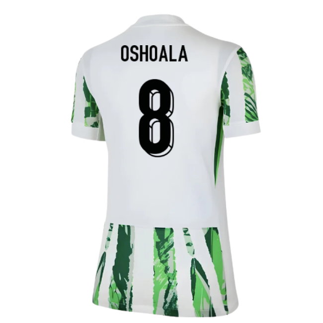 2025-2026 Nigeria Womens Team Away Shirt (Ladies) (Oshoala 8)
