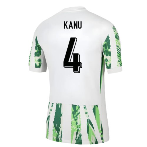 2025-2026 Nigeria Womens Team Away Shirt (Unisex) (Kanu 4)