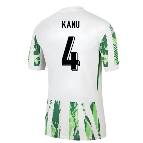 2025-2026 Nigeria Womens Team Away Shirt (Unisex) (Kanu 4)