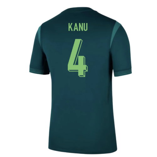 2025-2026 Nigeria Womens Team Home Shirt (Ladies) (Kanu 4)