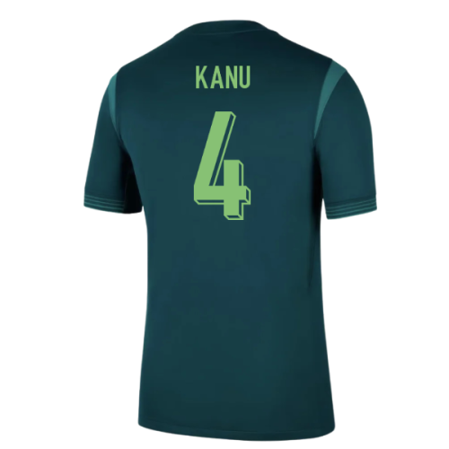 2025-2026 Nigeria Womens Team Home Shirt (Ladies) (Kanu 4)